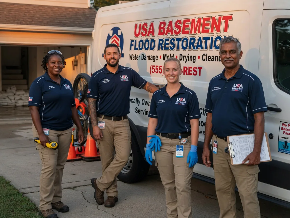 Basement Flood Cleanup company in Goodfield, IL